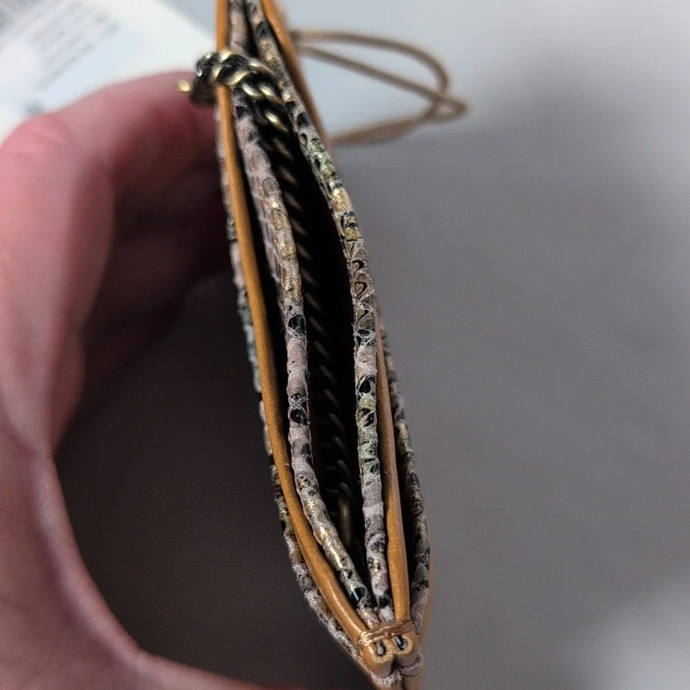 Hobo Leather Credit Card Wallet Case